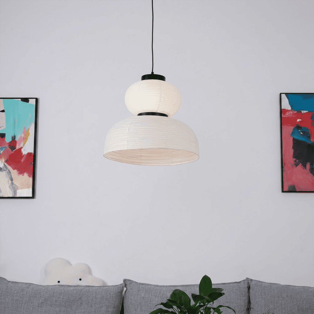 Washi Paper Lantern Pendant Lamp