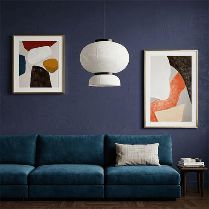 Washi Paper Lantern Pendant Lamp