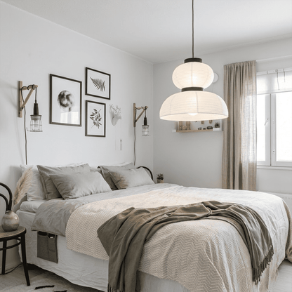 Washi Paper Lantern Pendant Lamp