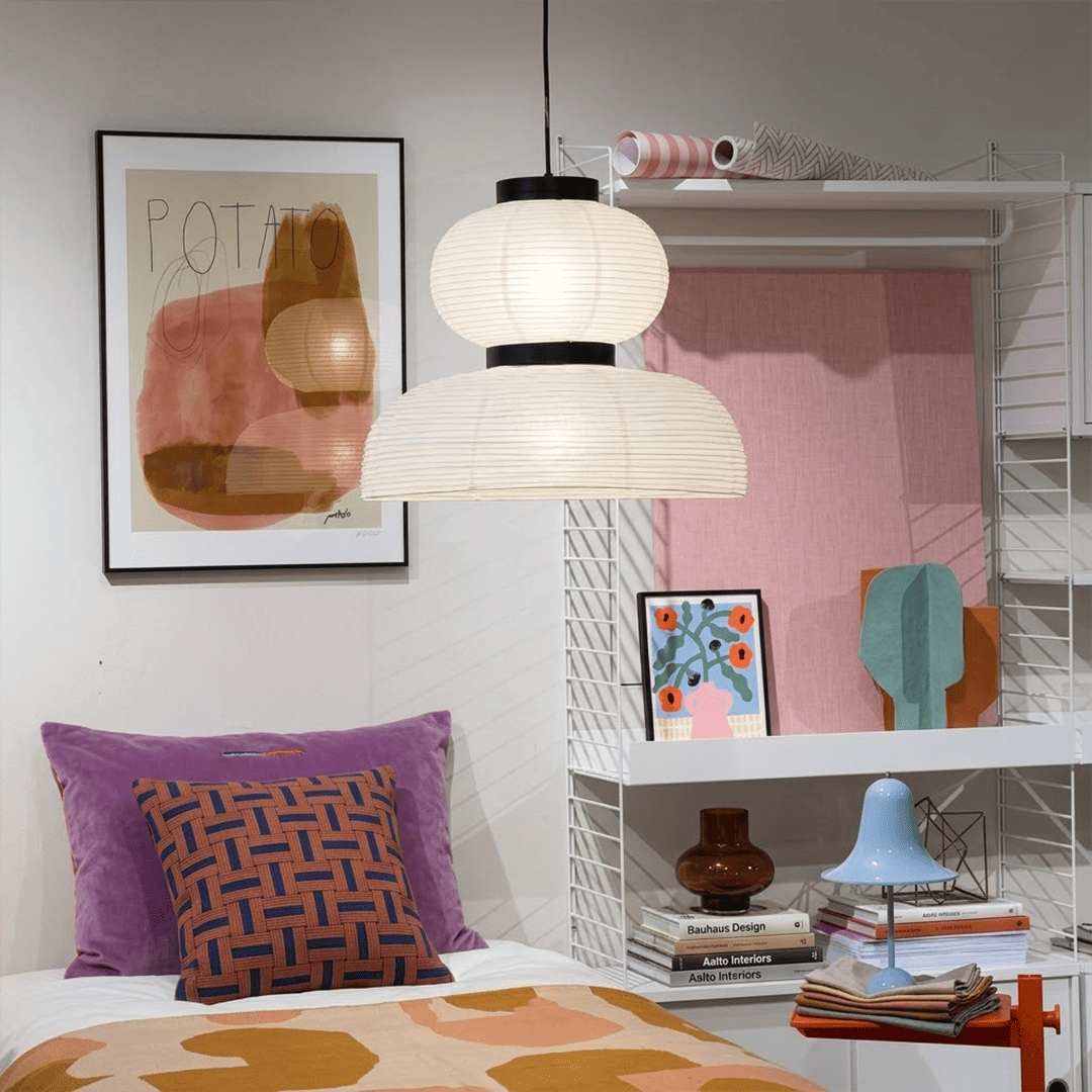 Washi Paper Lantern Pendant Lamp