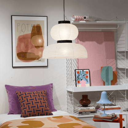Washi Paper Lantern Pendant Lamp