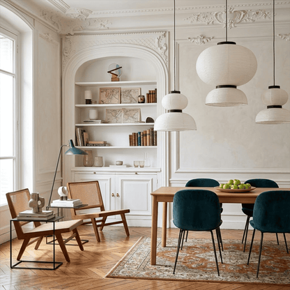 Washi Paper Lantern Pendant Lamp
