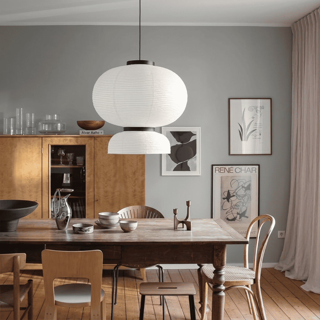 Washi Paper Lantern Pendant Lamp