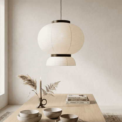 Washi Paper Lantern Pendant Lamp