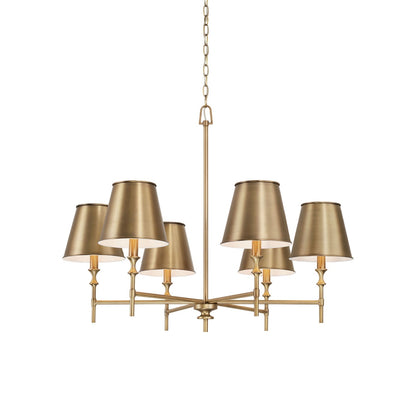 Whitney Brass Chandelier