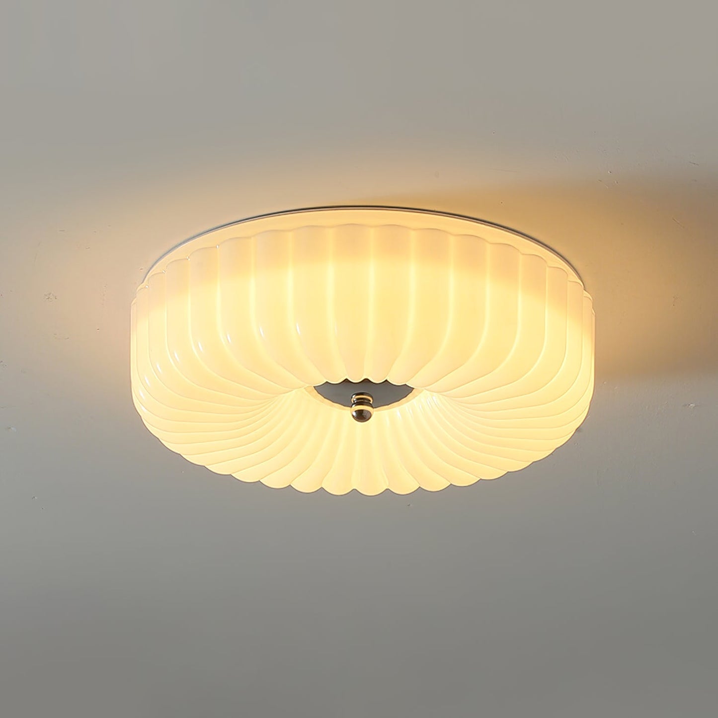 Willa Glass Flush Mount Ceiling Light