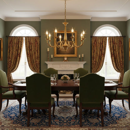 Winchester Brass Chandelier