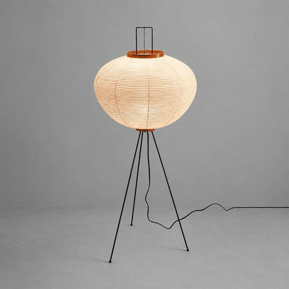 Akari 10A Washi Paper Tripod Floor Lamp
