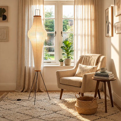 Akari 14A Washi Paper Floor Lamp