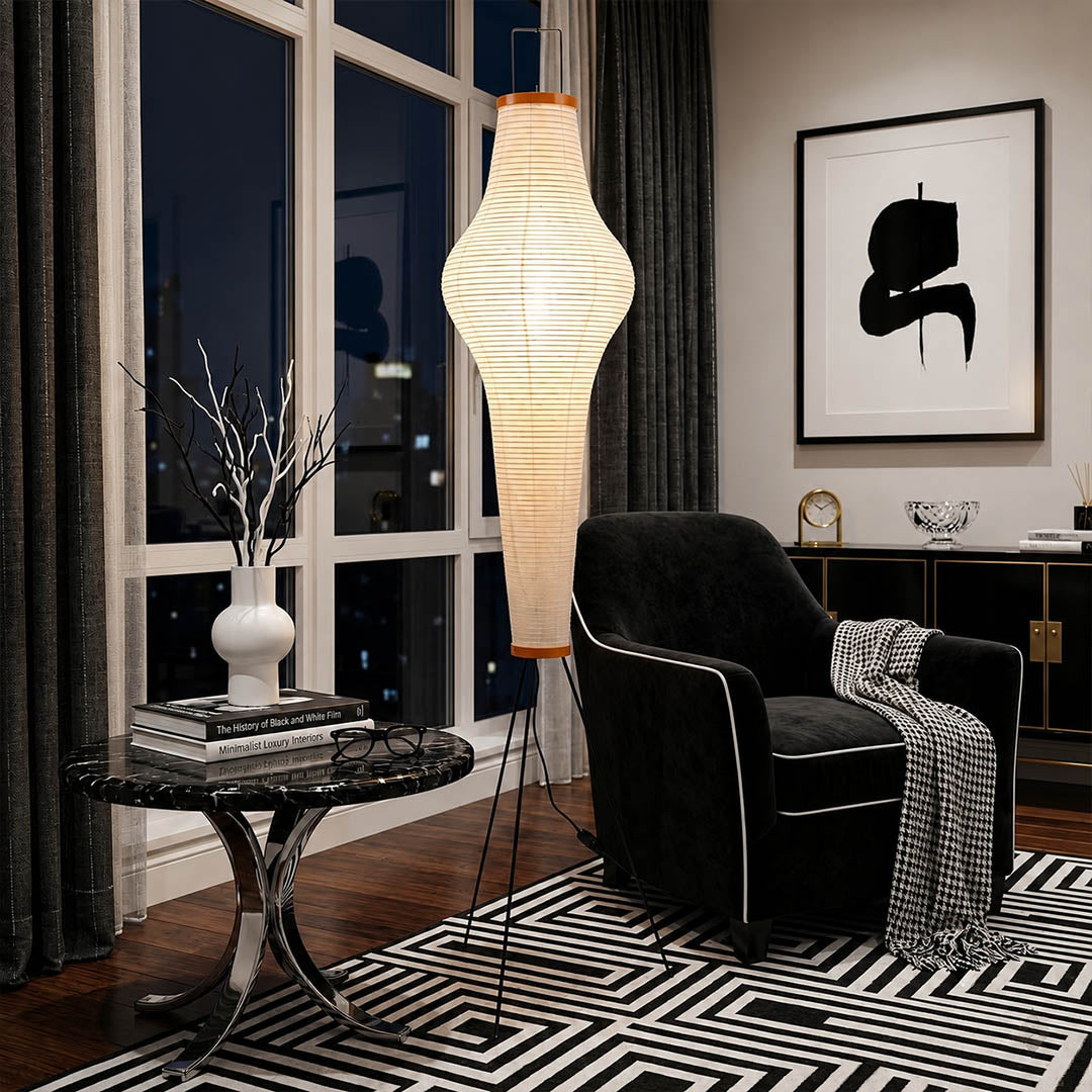 Akari 14A Washi Paper Floor Lamp