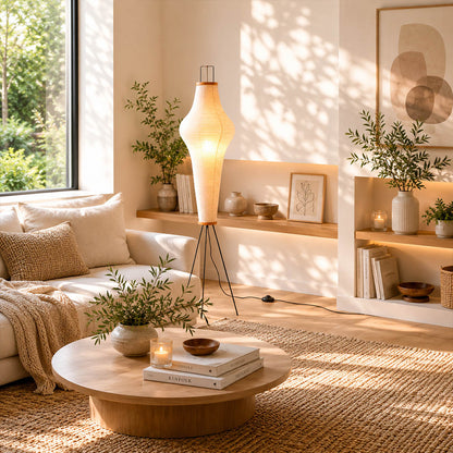 Akari 14A Washi Paper Floor Lamp