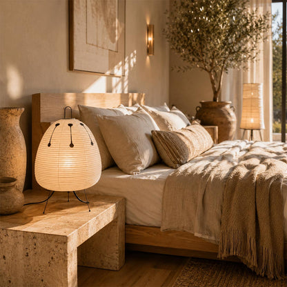 Washi Paper 1A Table Lamp