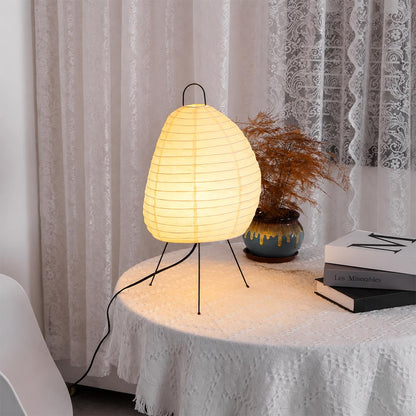 Akari 1N Washi Paper Tall Tripod Table Lamp
