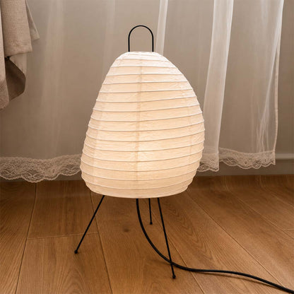 Akari 1N Washi Paper Tall Tripod Table Lamp