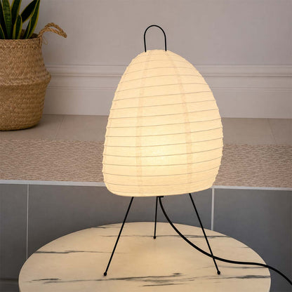 Akari 1N Washi Paper Tall Tripod Table Lamp