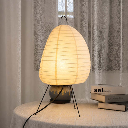 Akari 1N Washi Paper Tall Tripod Table Lamp