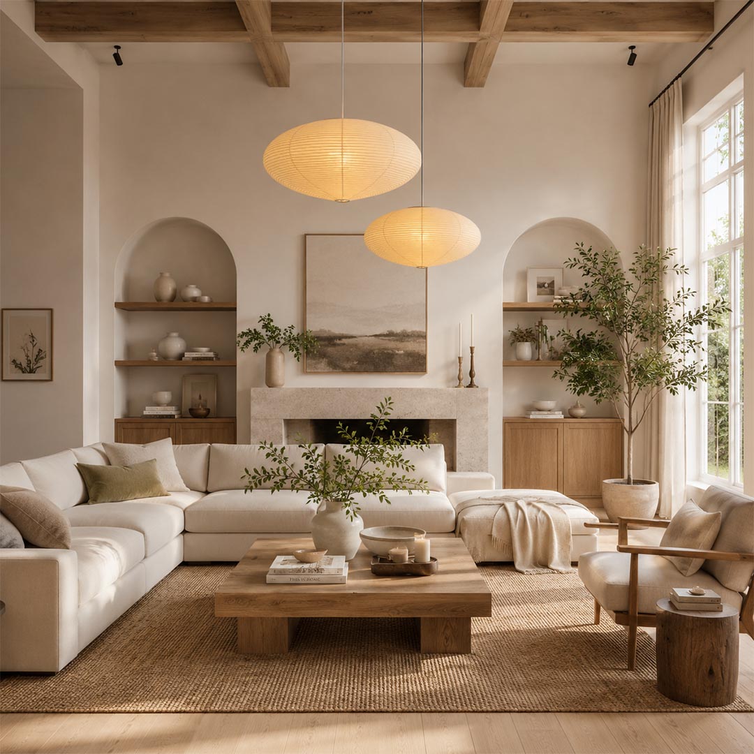 Washi Paper A Series Pendant Light