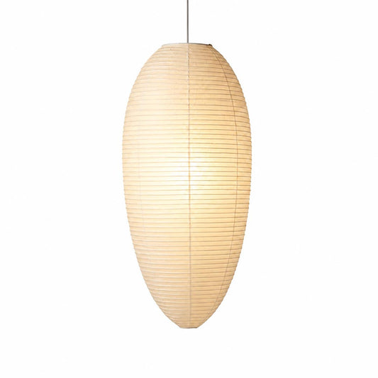 Akari 23A 24A Washi Paper Egg-Shape Pendant Light