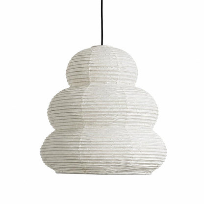 Akari 24N Washi Paper Triple-Tier Pendant Light