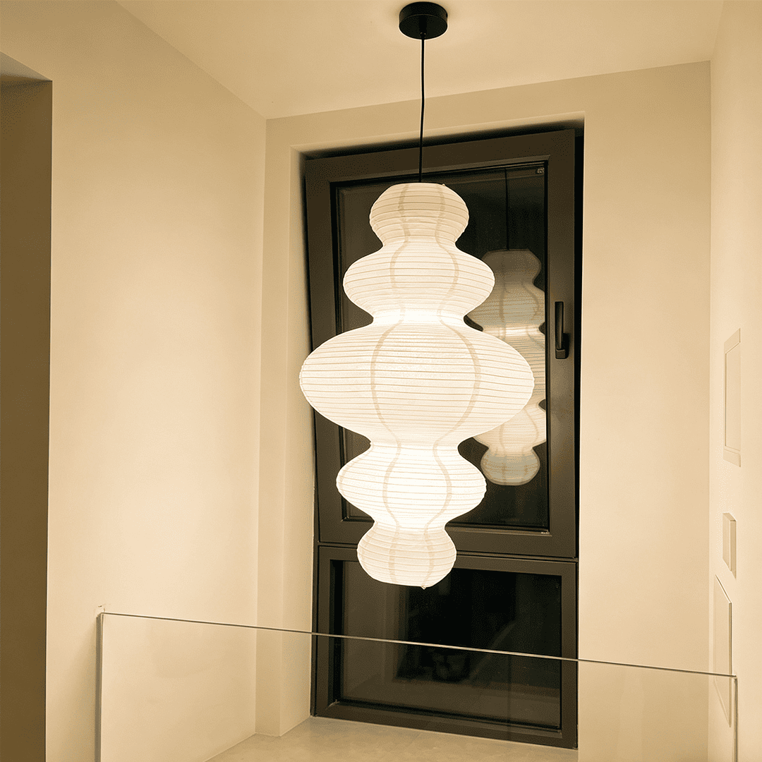Akari Juni Washi Paper Pendant Lamp