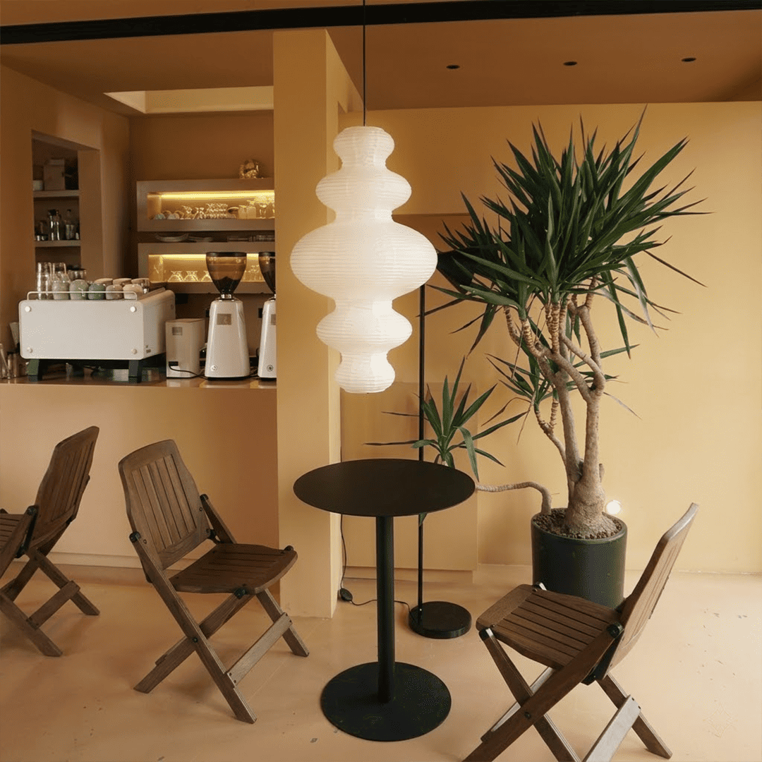 Akari Juni Washi Paper Pendant Lamp