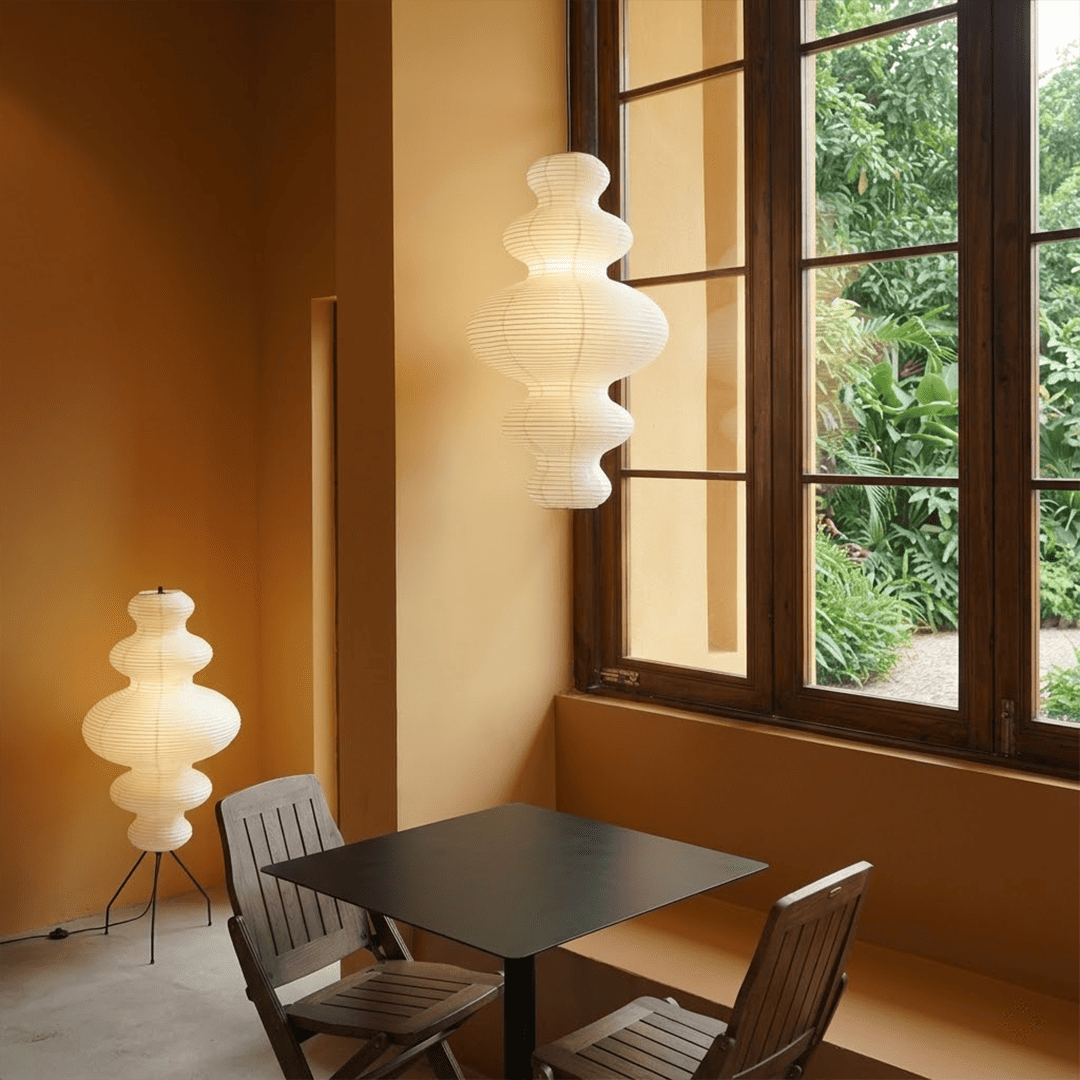 Akari Juni Washi Paper Pendant Lamp