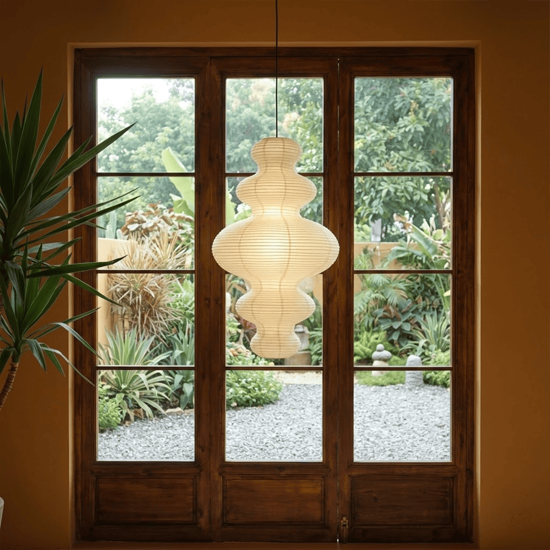 Akari Juni Washi Paper Pendant Lamp