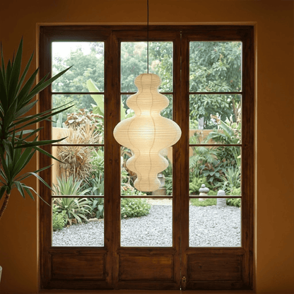 Akari Juni Washi Paper Pendant Lamp