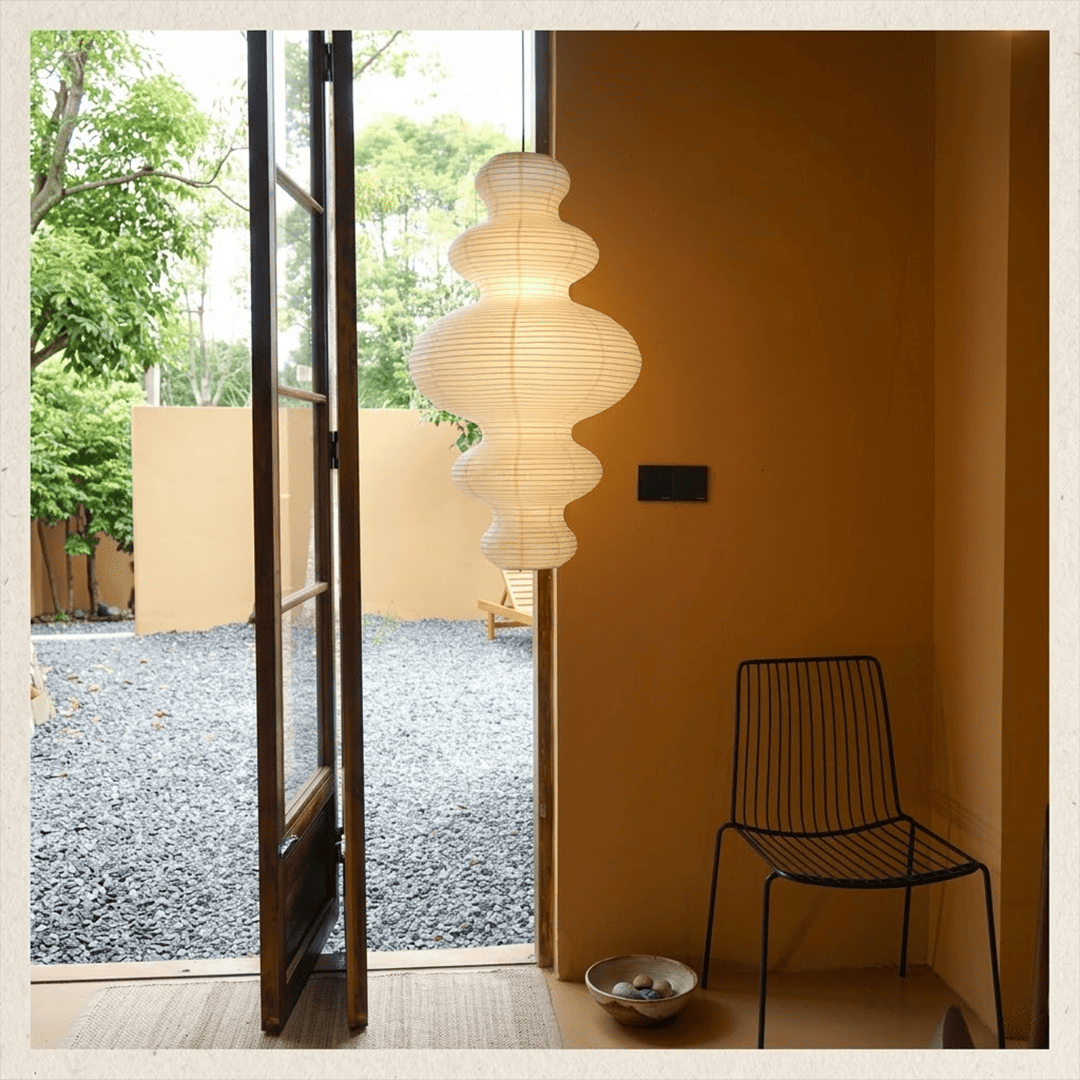 Akari Juni Washi Paper Pendant Lamp