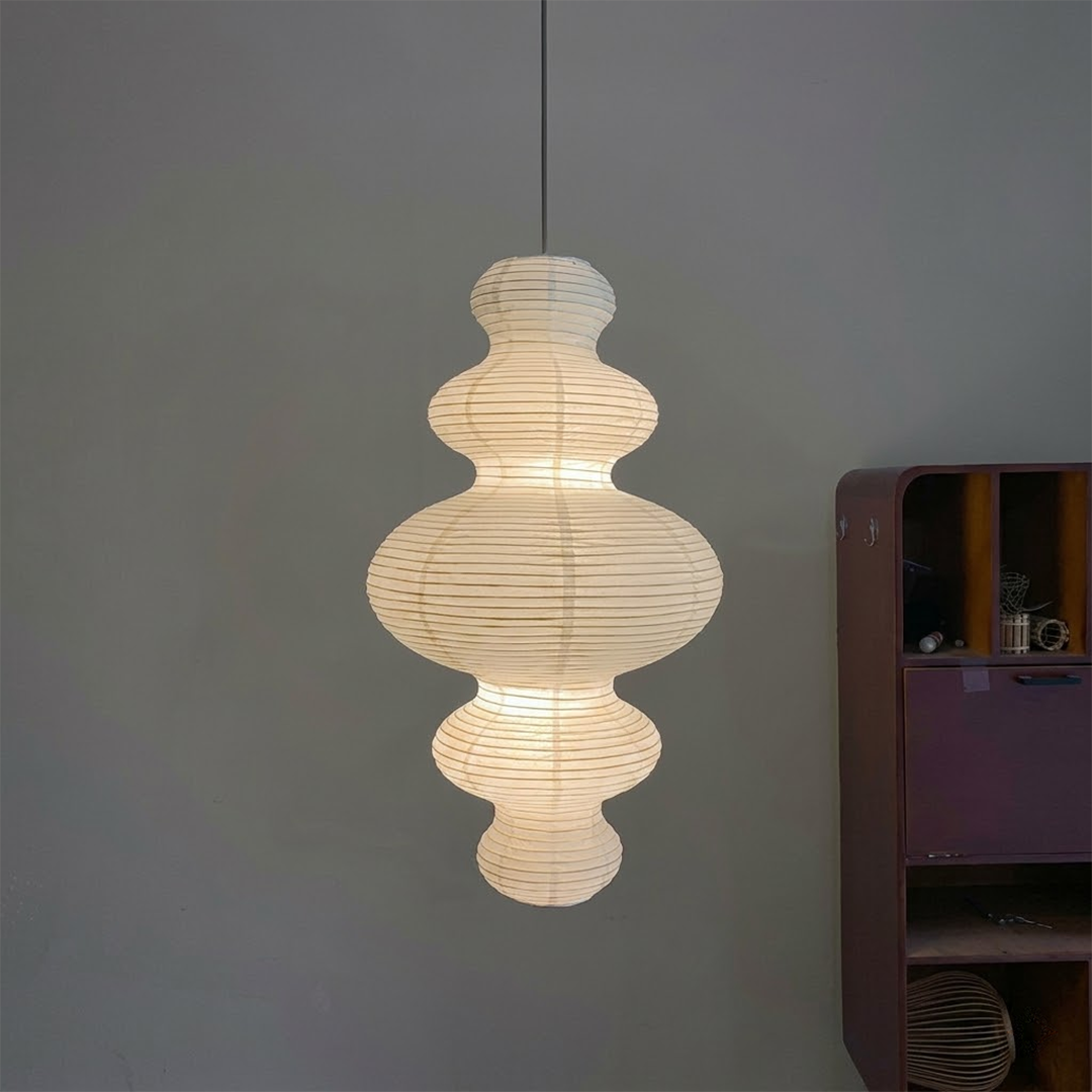 Akari Juni Washi Paper Pendant Lamp