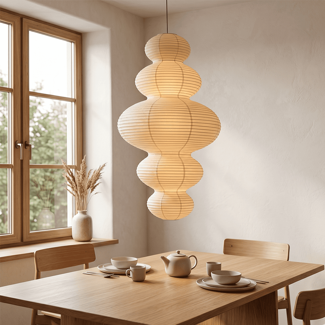 Akari Juni Washi Paper Pendant Lamp