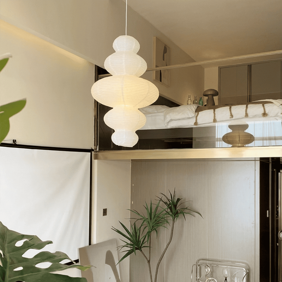 Akari Juni Washi Paper Pendant Lamp