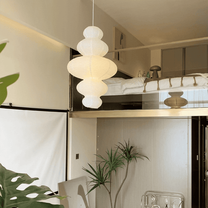 Akari Juni Washi Paper Pendant Lamp
