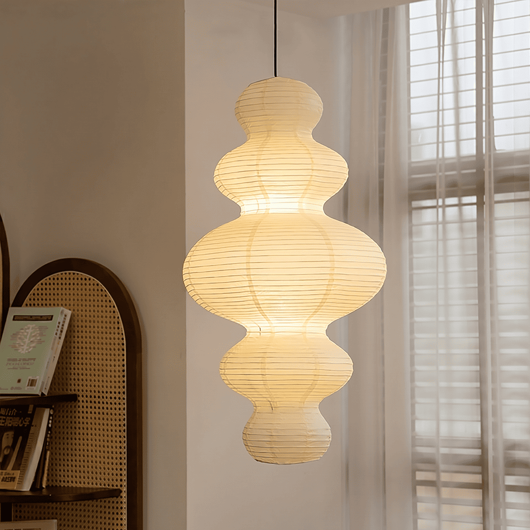 Akari Juni Washi Paper Pendant Lamp