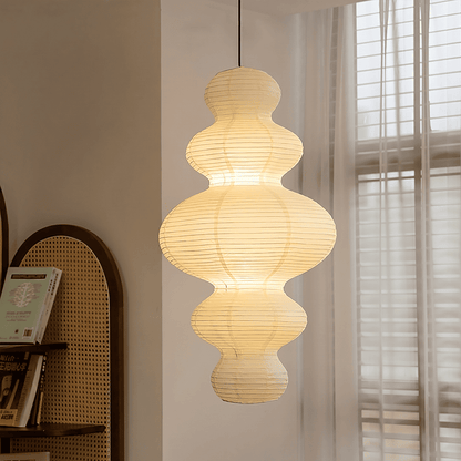 Akari Juni Washi Paper Pendant Lamp