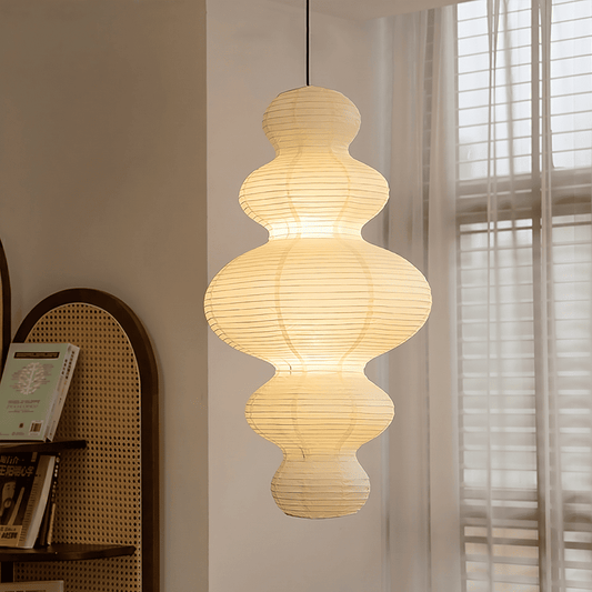 Akari Juni Washi Paper Pendant Lamp