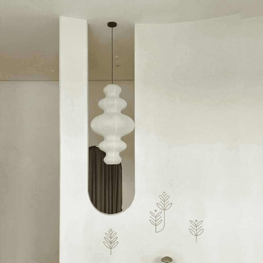 Akari Juni Washi Paper Pendant Lamp