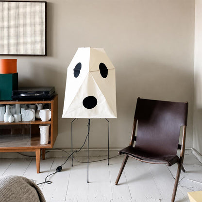 Akari UF3-Q Washi Paper Floor Lamp