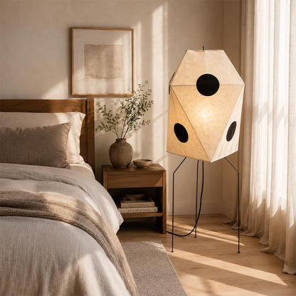 Akari UF3-Q Washi Paper Floor Lamp