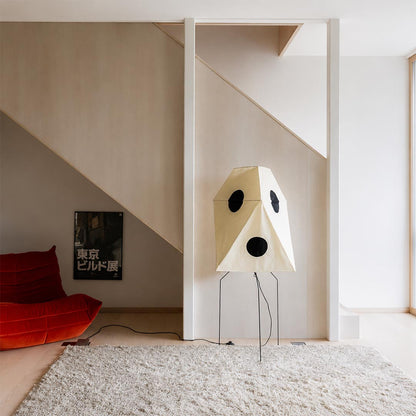 Akari UF3-Q Washi Paper Floor Lamp