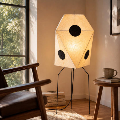 Akari UF3-Q Washi Paper Floor Lamp