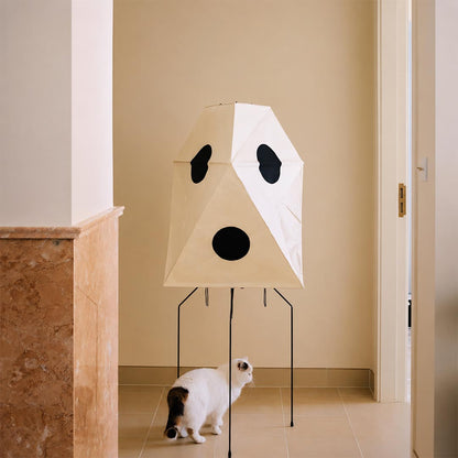 Akari UF3-Q Washi Paper Floor Lamp