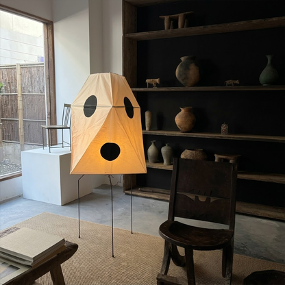 Akari UF3-Q Washi Paper Floor Lamp