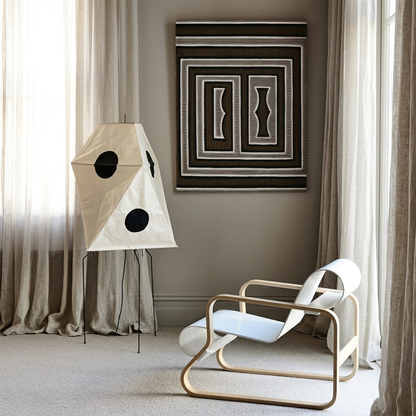 Akari UF3-Q Washi Paper Floor Lamp