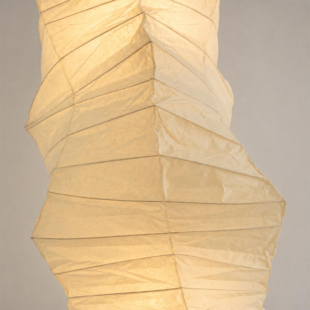Akari UF4-33N Washi Paper Tall Floor Lamp