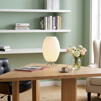 Astrid Tripod Silk Table Lamp