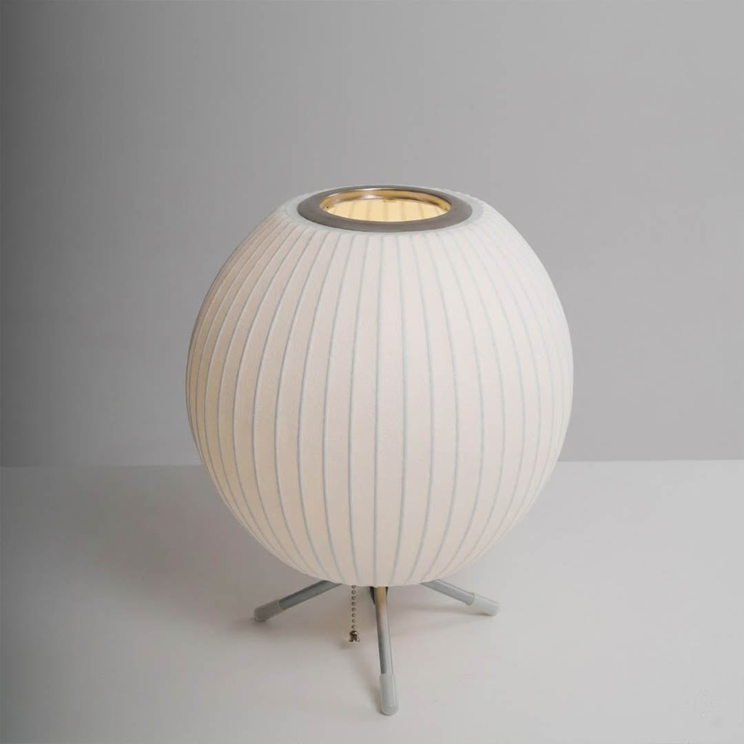 Astrid Tripod Silk Table Lamp