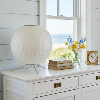 Astrid Tripod Silk Table Lamp