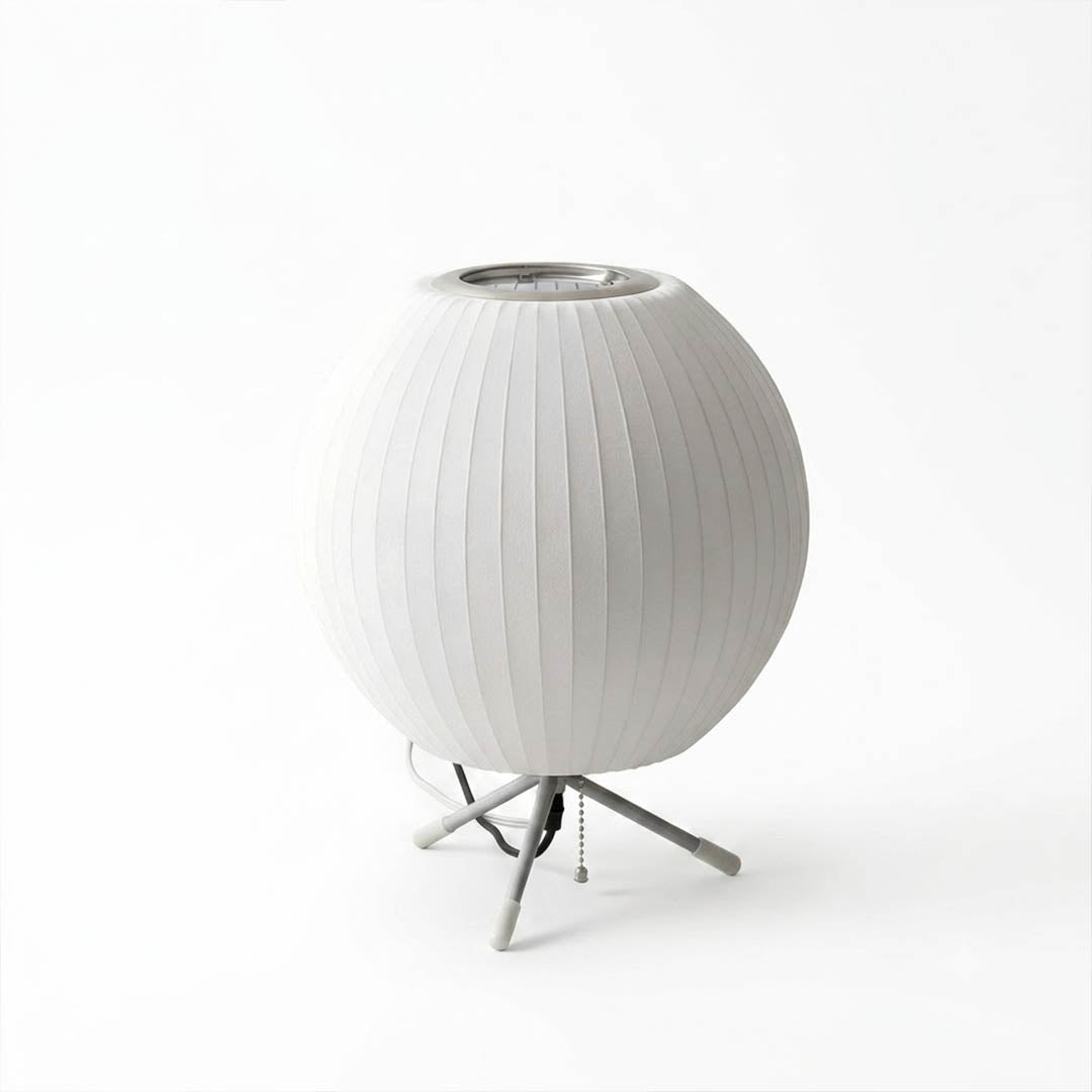 Astrid Tripod Silk Table Lamp