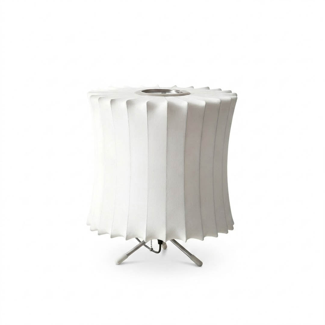 Astrid Tripod Silk Table Lamp